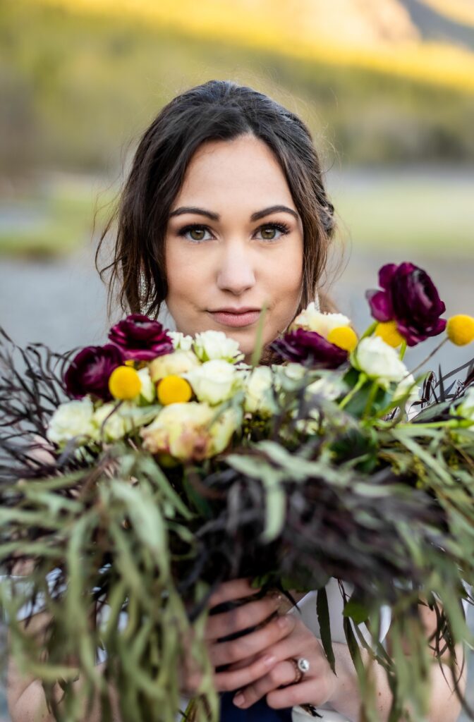 alaska wedding bouquet